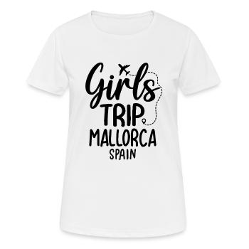 Mallorca Girls Trip Spain - Women's Breathable T-Shirt - white - Front - AI Model Female 172 dark (172cm)