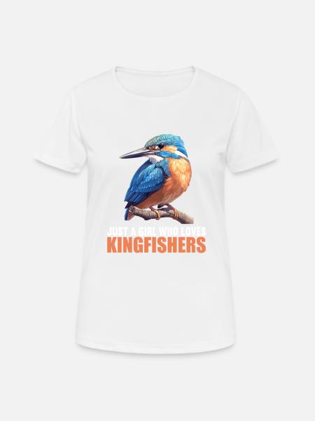 Eisvögel Eisvogel - Frauen T-Shirt atmungsaktiv - Weiß