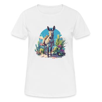 Mules Mule - Women's Breathable T-Shirt - white - Front - AI Model Female 172 dark (172cm)