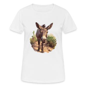 Mules Mule - Women's Breathable T-Shirt - white - Front - AI Model Female 172 dark (172cm)