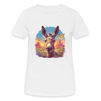 Mules Mule - Women's Breathable T-Shirt - white - Front - AI Model Female 172 dark (172cm)