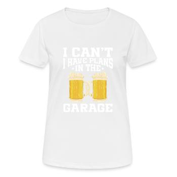 Funny Beer Brewing - Women's Breathable T-Shirt - white - Front - AI Model Female 172 dark (172cm)