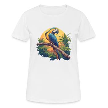 Parrot Parrot Parrot - Women's Breathable T-Shirt - white - Front - AI Model Female 172 dark (172cm)