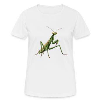 Mantes religieuses Mantes religieuses - T-shirt respirant Femme - blanc - Devant - AI Model Female 172 dark (172cm)