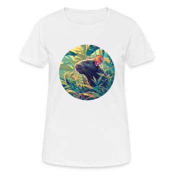 Rat Rat - Women's Breathable T-Shirt - white - Front - AI Model Female 172 dark (172cm)