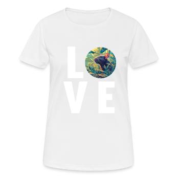 Rat Rat - Women's Breathable T-Shirt - white - Front - AI Model Female 172 dark (172cm)