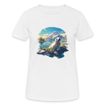 Seals, Seal - Women's Breathable T-Shirt - white - Front - AI Model Female 172 dark (172cm)