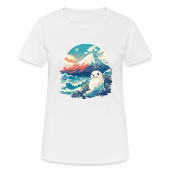 Seals, Seal - Women's Breathable T-Shirt - white - Front - AI Model Female 172 dark (172cm)