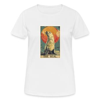 Seals, Seal - Women's Breathable T-Shirt - white - Front - AI Model Female 172 dark (172cm)