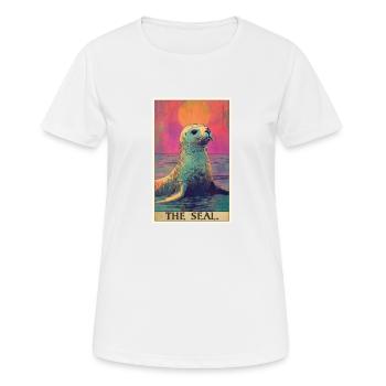 Seals, Seal - Women's Breathable T-Shirt - white - Front - AI Model Female 172 dark (172cm)