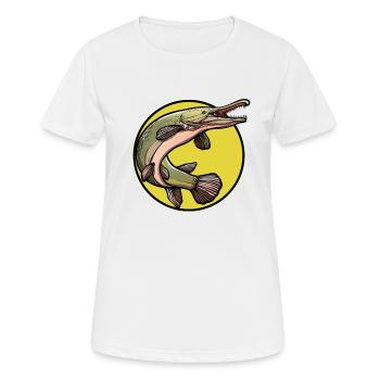 Alligator Pike Alligator Pike - T-shirt respirant Femme - blanc - Devant - AI Model Female 172 dark (172cm)