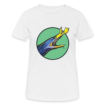 Nasal Moray Eel Ghost Moray - Women's Breathable T-Shirt - white - Front - AI Model Female 172 dark (172cm)
