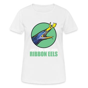Nasal Moray Eel Ghost Moray - Women's Breathable T-Shirt - white - Front - AI Model Female 172 dark (172cm)