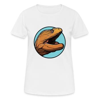 Moray eels Moray eel - Women's Breathable T-Shirt - white - Front - AI Model Female 172 dark (172cm)