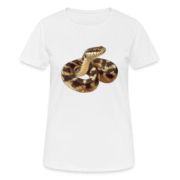 Serpents Serpent - T-shirt respirant Femme - blanc - Devant - AI Model Female 172 dark (172cm)