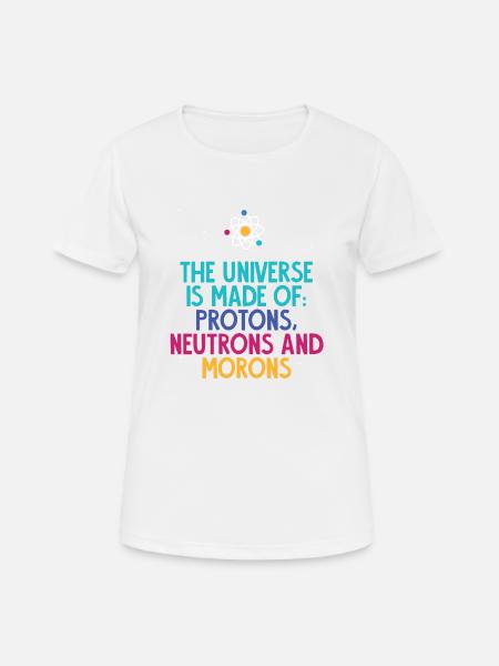 Nerd - Geek - Sarcasm - Gift - Funny - Cool - Women's Breathable T-Shirt - white