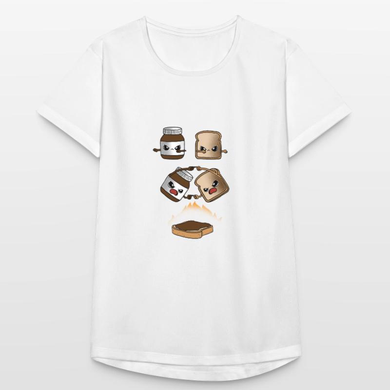 Chocolate and bread chocolate roll gift Women's Breathable T-Shirt