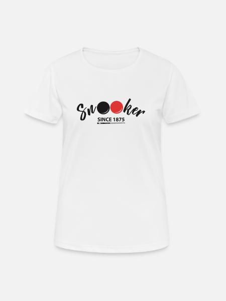 Snooker Since 1875 - Women's Breathable T-Shirt - white