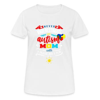 Autism Autist Autism Awareness Day Asperger - Women's Breathable T-Shirt - white - Front - AI Model Female 172 dark (172cm)
