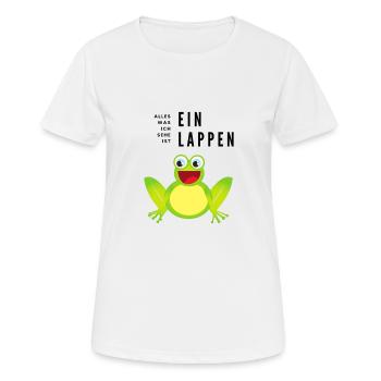 Frog rag - Women's Breathable T-Shirt - white - Front - AI Model Female 172 dark (172cm)