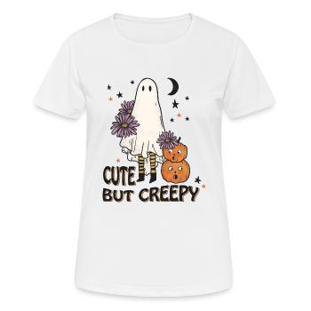 Horror Magic Magic Halloween T-Shirt Cadeau - T-shirt respirant Femme - blanc - Devant - AI Model Female 172 dark (172cm)
