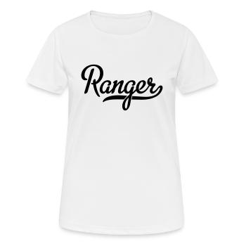 Ranger - T-shirt respirant Femme - blanc - Devant - AI Model Female 172 dark (172cm)