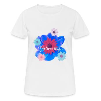 Mother's Day Flowers - Women's Breathable T-Shirt - white - Front - AI Model Female 172 dark (172cm)