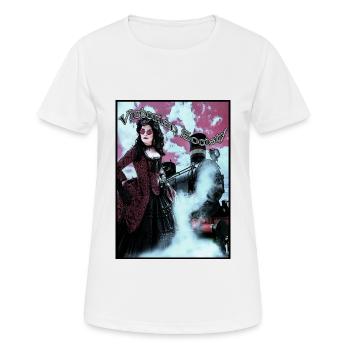Steampunk Victorian Society - Women's Breathable T-Shirt - white - Front - AI Model Female 172 dark (172cm)