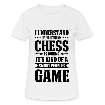chess chess - Women's Breathable T-Shirt - white - Front - AI Model Female 172 dark (172cm)