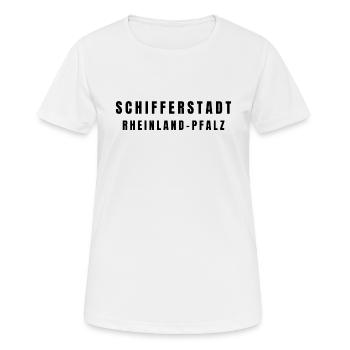 Schifferstadt Rhénanie-Palatinat - T-shirt respirant Femme - blanc - Devant - AI Model Female 172 dark (172cm)