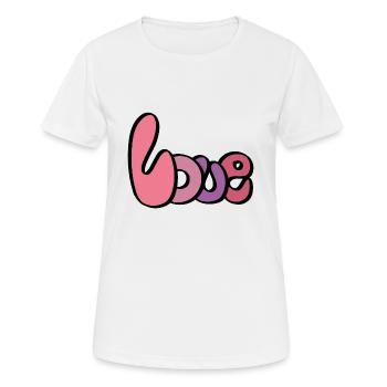 Me My Valentine - Frauen T-Shirt atmungsaktiv - Weiß - Vorne - AI Model Female 172 dark (172cm)