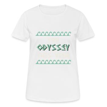 Antike Griechische Mythologie und Griechischer - Frauen T-Shirt atmungsaktiv - Weiß - Vorne - AI Model Female 172 dark (172cm)