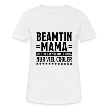 Beamtin Spruch Verbeamtung Büro Beamtin Geschenk - Frauen T-Shirt atmungsaktiv - Weiß - Vorne - AI Model Female 172 dark (172cm)