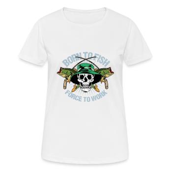Contrainte de travailler Custom Inspector Gi - T-shirt respirant Femme - blanc - Devant - AI Model Female 172 dark (172cm)