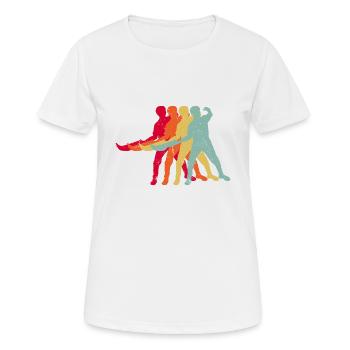 Jai Alai Sport Jai Alai Player - Women's Breathable T-Shirt - white - Front - AI Model Female 172 dark (172cm)