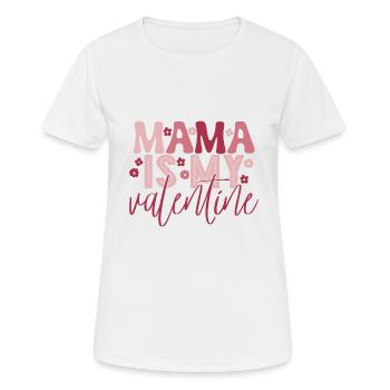 Valentinstag Herz Liebe Geschenkidee T-shirt - Frauen T-Shirt atmungsaktiv - Weiß - Vorne - AI Model Female 172 dark (172cm)