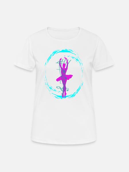 Ballet dancer - Women's Breathable T-Shirt - white