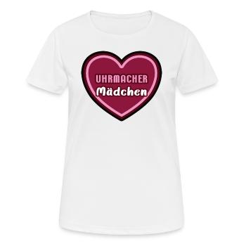 Uhrmacherin Uhrmacher Mädchen Kind Azubine Azubi - Frauen T-Shirt atmungsaktiv - Weiß - Vorne - AI Model Female 172 dark (172cm)