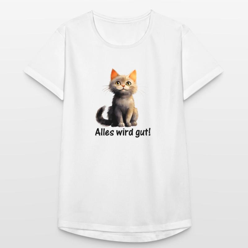 Everything will be fine! ♥ EmotiCatz Women's Breathable T-Shirt