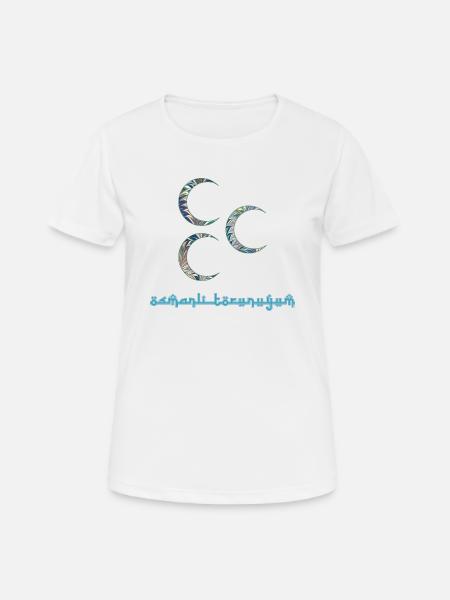 crescent moons e 733 - Women's Breathable T-Shirt - white