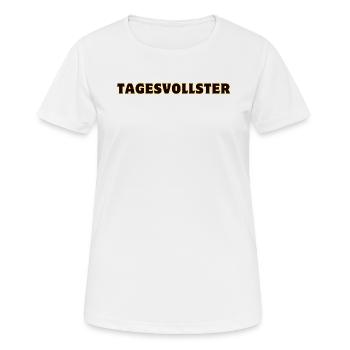 Tagesvollster Malle Party Mallorca2024 - Frauen T-Shirt atmungsaktiv - Weiß - Vorne - AI Model Female 172 dark (172cm)