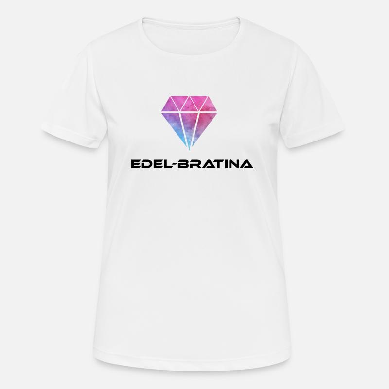 Classy bratina - Women's Breathable T-Shirt - white