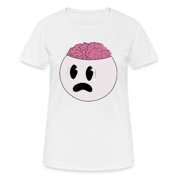 Vintage-Karikatur - Frauen T-Shirt atmungsaktiv - Weiß - Vorne - AI Model Female 172 dark (172cm)