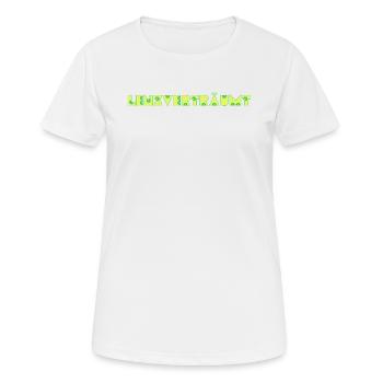 LENZVERTRÄUMT - Frauen T-Shirt atmungsaktiv - Weiß - Vorne - AI Model Female 172 dark (172cm)