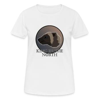Wolverine - Roi du Nord - T-shirt respirant Femme - blanc - Devant - AI Model Female 172 dark (172cm)