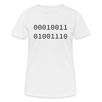 1978 Binary - Women's Breathable T-Shirt - white - Front - AI Model Female 172 dark (172cm)