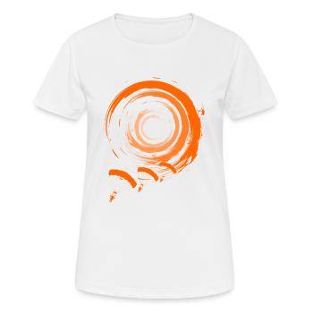 Paraglider - Women's Breathable T-Shirt - white - Front - AI Model Female 172 dark (172cm)