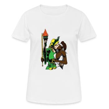 Liberty & Justice - Women's Breathable T-Shirt - white - Front - AI Model Female 172 dark (172cm)