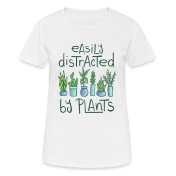 Plant Plants Plant Lady Gardening Design - Women's Breathable T-Shirt - white - Front - AI Model Female 172 dark (172cm)