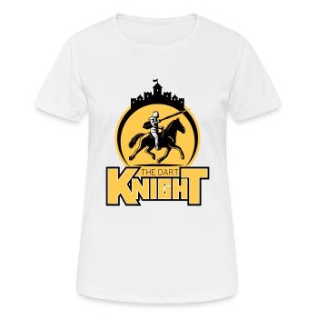 Dart Knight Rider - Frauen T-Shirt atmungsaktiv - Weiß - Vorne - AI Model Female 172 dark (172cm)